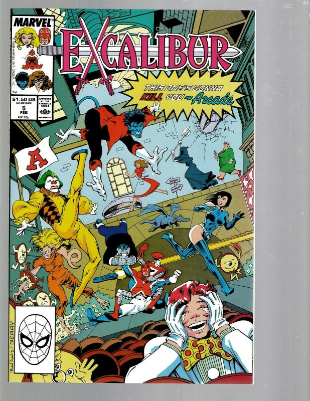 13 Marvel Comics Excalibur #1 2 5 8 9 10 11 12 21 27 29 42 44 J446