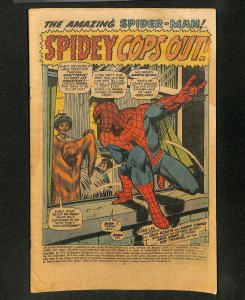 Amazing Spider-Man #112 Spidey Cops Out!