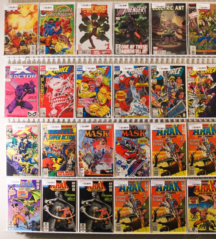 Lot of 40 Comic Books: Arak, X-Titles +