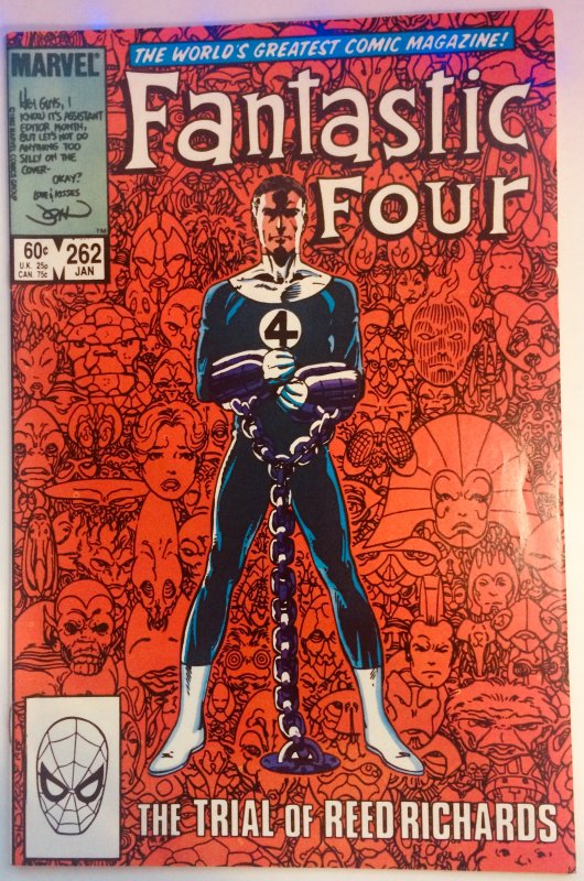 Fantastic Four #262 NM Marvel The Trial of Reed Richards (1984)