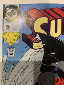 (1994) SUPERBOY #9 NEWSSTAND VARIANT COVER! 1st app of Suicide Squad KING SHARK!