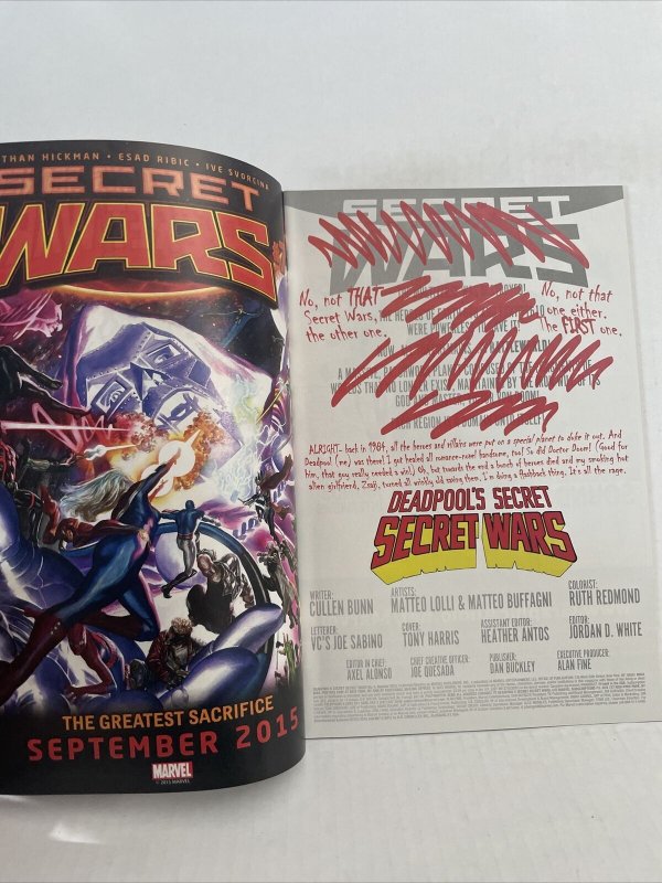 Deadpool’s Secret Secret Wars #4
