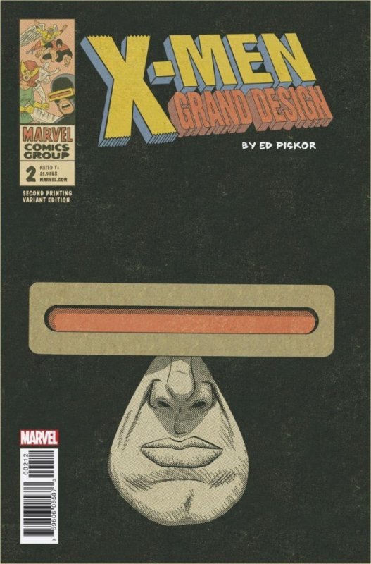 X-MEN: GRAND DESIGN #02 (2018) ED PISKOR | 2ND PRINT | TRADE DRESS