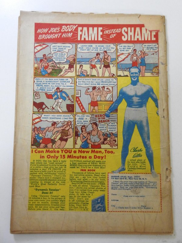 Frankenstein #2 (1945) GD Condition 3 extra staples added