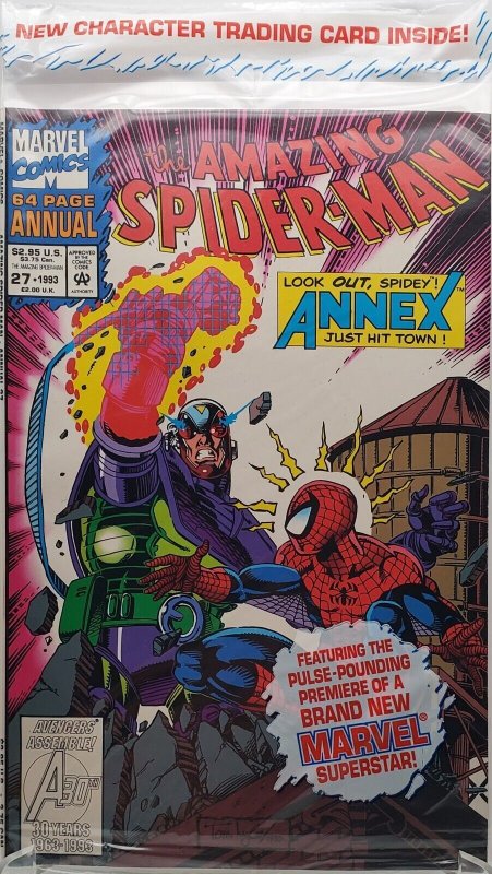 Amazing Spider Man Annual #27 (1993) *KEY* 1ST APP OF ANNEX Factory Sealed NM+