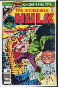 The Incredible Hulk Annual #6 (1977) Hulk [Key Issue]