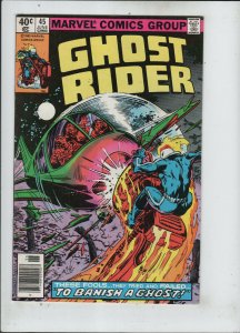 Ghost Rider #45 vf+ to vf/nm 