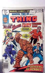 Marvel Two-in-One (Thing) #51 1979 Marvel Comics Nick Fury 1st Print Comic Book