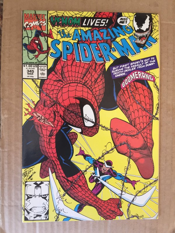 The Amazing Spider-Man #345