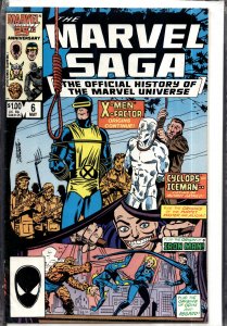 The Marvel Saga The Official History of the Marvel Universe #6 (1986) Marvel ...