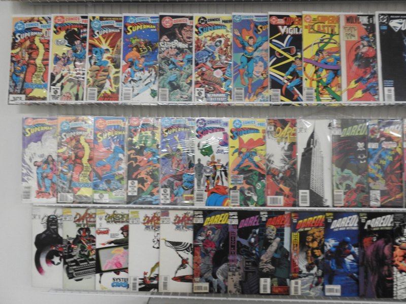 Huge Lot 170+ Comics W/ Spiderman, Daredevil, Moon Knight+ Avg VF- Condition!