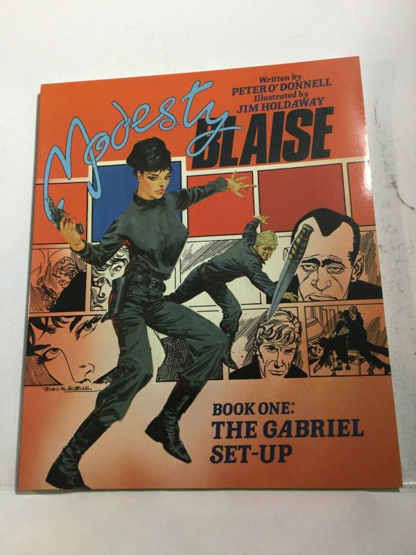 Modesty Blaise Book 1 The Gabriel Set-Up Nm Near Mint Titan Books