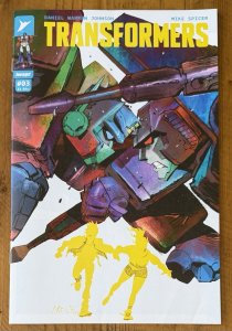 Transformers #3 Bergara 1:25 Variant Image Comics 2023 NM