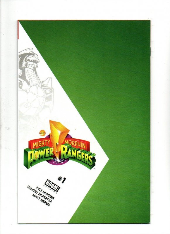 MIGHTY MORPHIN POWER RANGERS #01 (2016) HENDRY PRASETYA | LAUNCH PARTY VARIANT