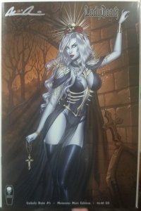 Lady Death: Unholy Ruin #1 NM signed by Brian Pulido with COA