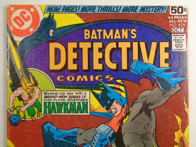 Detective Comics #479 Batman Clayface DC 1978