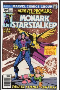Marvel Premiere #32 (1976) Monark Starstalker [Key Issue]
