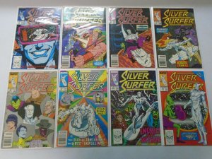 Silver Surfer lot 42 different from #1-49 avg 7.0 FN VF (1987-91 2nd Series)