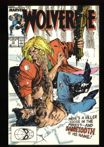 Wolverine #10 Sabertooth battle!