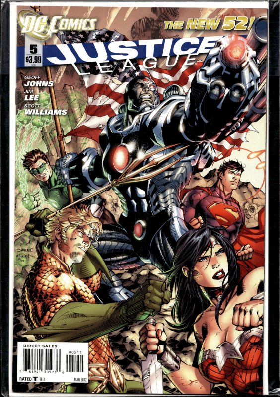 Justice League #5 (2012) Justice League