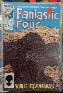 Fantastic Four  # 269 1984 MARVEL JOHN BYRNE  she hulk + who is terminus ?