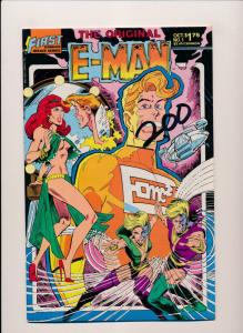 FIRST Comics LOT of 5! E-MAN #7,#6,#3,#2,#1 VERY FINE+ (HX856) 