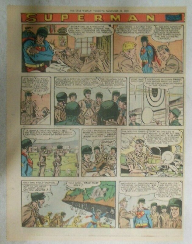 Superman Sunday Page 1048 by Wayne Boring from 11/29/1959 Tabloid Page Size