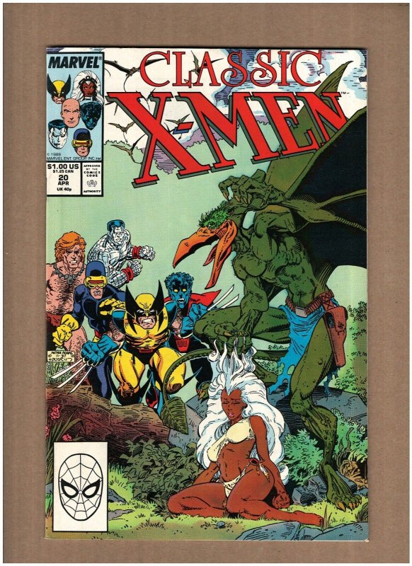 Classic X-Men #20 Marvel Comics 1988 Art Adams Cover John Byrne VF/NM 9.0