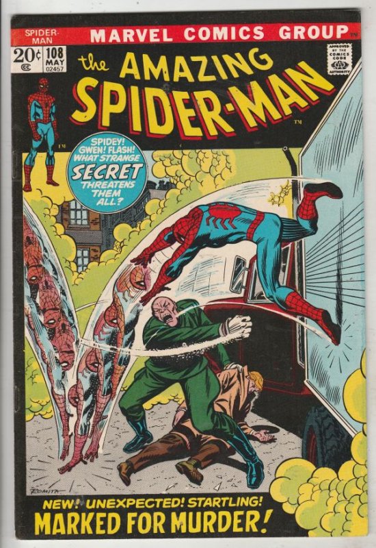 Amazing Spider-Man #108 (May-72) VF/NM High-Grade Spider-Man