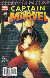Captain Marvel (7th Series) #5 VF/NM ; Marvel | Secret Invasion