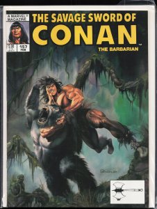 The Savage Sword of Conan #157 (1989) Conan