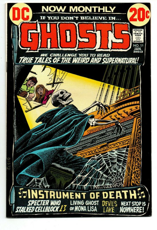 Ghosts #11 - Horror - 1973 - VF+