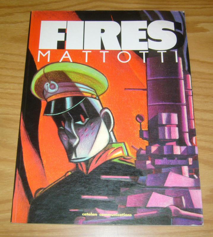 Fires SC VF- catalan communications graphic novel - lorenzo mattotti - 1st print