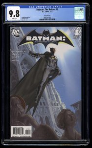 Batman: The Return #1 CGC NM/M 9.8 White Pages Gene Ha Variant