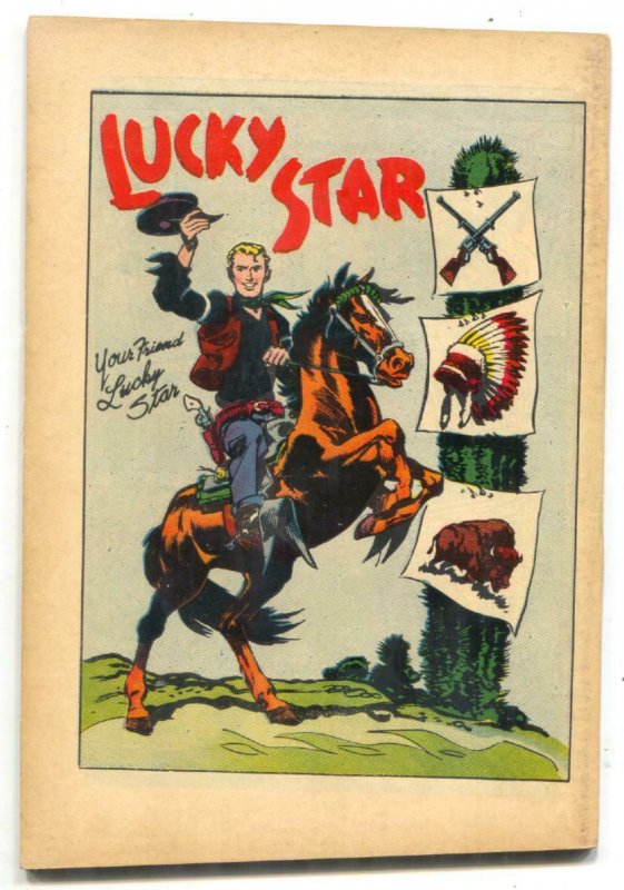 LUCKY STAR #3 1951-NATION-WIDE COMICS-JACK DAVIS-NM