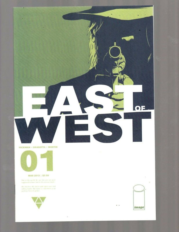 East Of West # 1 NM 1st Print Image Comic Book Jonathan Hickman Dragotta J447