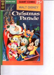CHRISTMAS PARADE (1963 GK; WALT DISNEYS) 6 VG 36 pages COMICS BOOK