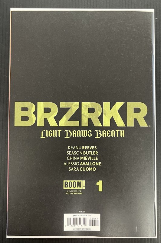 BRZRKR Light Draws Breath #1 1:20 Oezgen Full Art Virgin Var Boom 2026 PROSHIPS