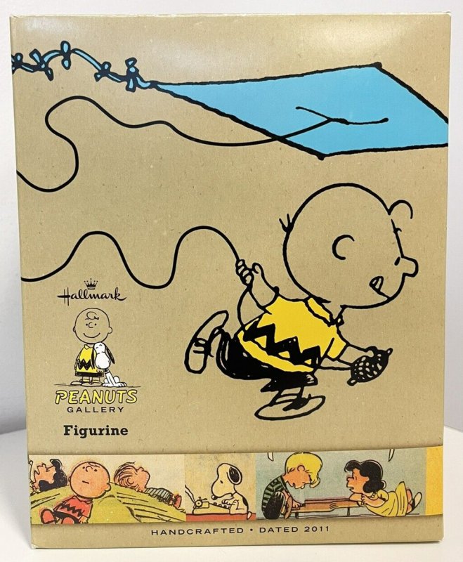 2011 Hallmark Peanuts Gallery Charlie Brown Believing Is Halfway to Flying