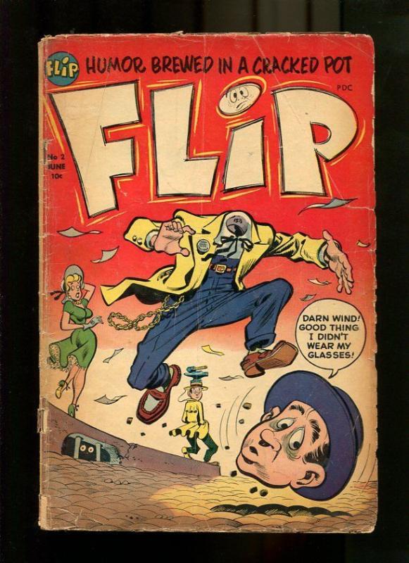 FLIP 2-1954-NOSTRAND AND POWELL ART COVER FR