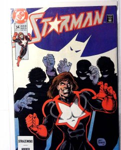 Starman #34 (1991) DC Comics 1st Print Comic Book
