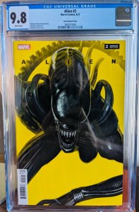 Alien #2. Hans Variant - CGC 9.8 - Buy Now and receive a 15$ valued comic pack!