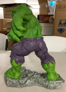 Kotobukiya Marvel Hulk Fine Art Statue Classic Avengers Series Slight Damage