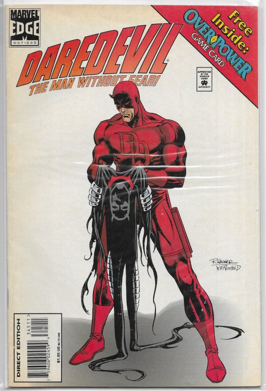 Daredevil   vol. 1   #345 (no card) GD (Inferno 1) DeMatteis/Wagner