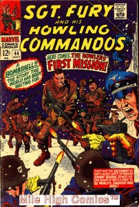 SGT. FURY AND HIS HOWLING COMMANDOS (1963 Series) #44 Fine Comics Book