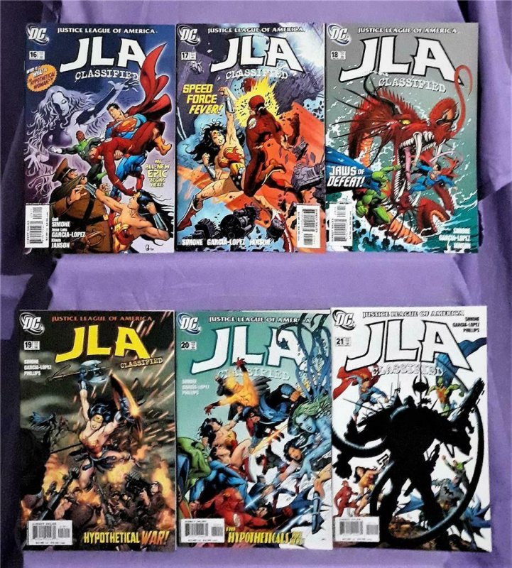 Gail Simone JLA CLASSIFIED #16 - 21 Jose Luis Garcia-Lopez (DC, 2006)!