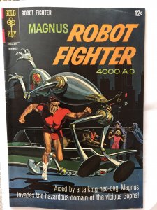 Magnus Robot Fighter #16,VF, see the talking neo-dog!!