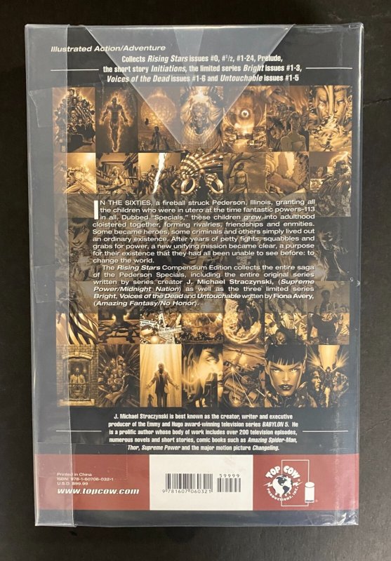 Rising Stars Compendium Volume 1 J. Michael Straczynski Hardcover Top Cow