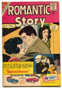 Romantic Story #51 1960- Shipboard Romance- Charlton FN+