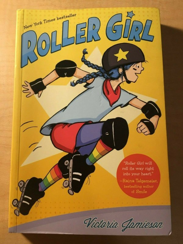 Roller Girl Dial Comic Book TPB Graphic Novel Victoria Jamieson Growth MFT2